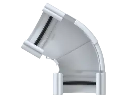 Угол желоба 120-145° Элит 125/95 | Белый